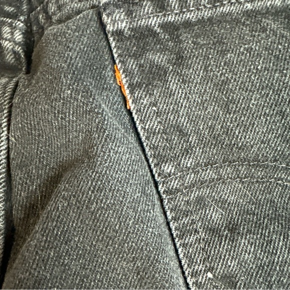 Levi Black Jeans, 921 Slim Fit, Tapered Leg, 16 Regular - Picture 8 of 8